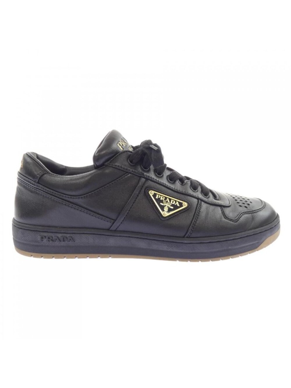 Prada Triangle Logo Downtown Sneakers